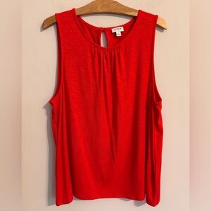 J.Crew Red tank top blouse